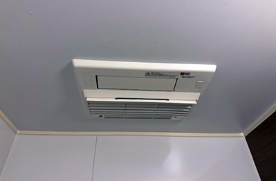 浴室乾燥機撮影